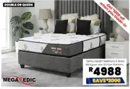 Furniture Liquidation Warehouse Ortho Health Mattress & Base offer