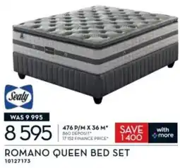 Rochester Sealy Romano Queen Bed Set offer