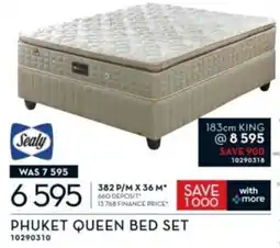 Rochester Sealy Phuket Queen Bed Set offer