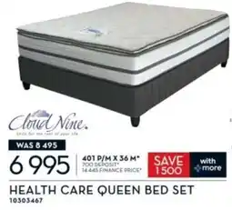 Rochester Cloud Nine HEALTH CARE QUEEN BED SET offer