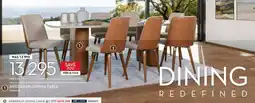 Rochester ANDERSON DINING TABLE offer