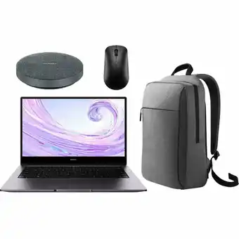 Incredible Connection Huawei MateBook D14 Core i5 10210U 8GB RAM 512GB SSD Storage Laptop Bundle offer
