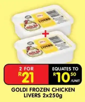 Goldi Frozen Chicken Livers