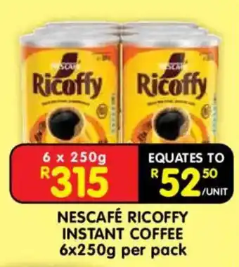 NESCAFÉ RICOFFY INSTANT COFFEE