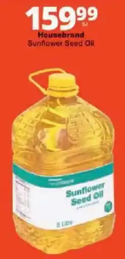 Checkers Housebrand Sunflower Seed Oil offer