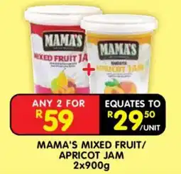 Shoprite MAMA'S MIXED FRUIT/APRICOT JAM offer