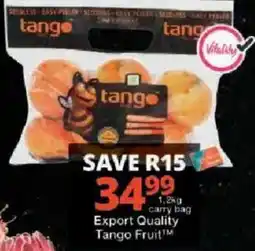Checkers Tango Fruit offer