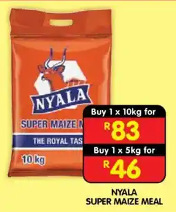 Shoprite NYALA SUPER MAIZE MEAL offer