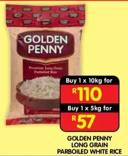 Shoprite GOLDEN PENNY LONG GRAIN PARBOILED WHITE RICE offer