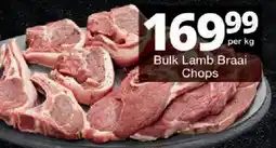 Checkers Bulk Lamb Braai Chops offer