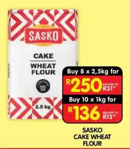 Shoprite SASKO CAKE WHEAT FLOUR offer