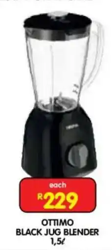 Shoprite OTTIMO BLACK JUG BLENDER offer