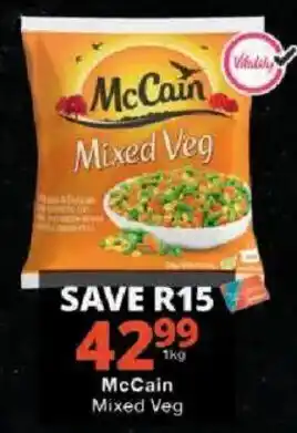 Checkers McCain Mixed Veg offer