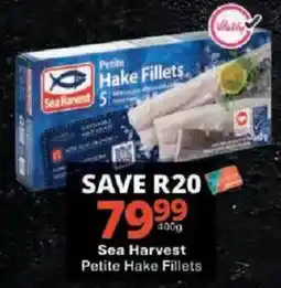 Checkers Sea Harvest Petite Hake Fillets offer