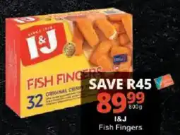 Checkers I&J Fish Fingers offer