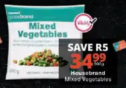 Checkers Housebrand Mixed Vegetables offer