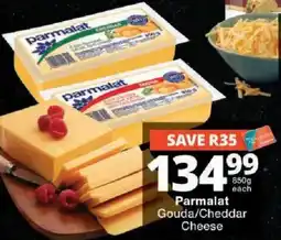 Checkers Parmalat Gouda/Cheddar Cheese offer