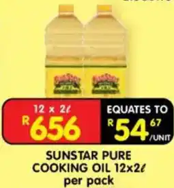 Shoprite Sunstar Pure Cooking Oil offer