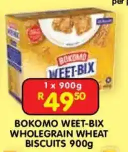 Shoprite Bokomo Weet-Bix Wholegrain Wheat Biscuits offer