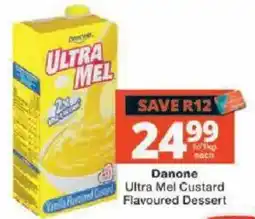 Checkers Danone Ultra Mel Custard Flavoured Dessert offer