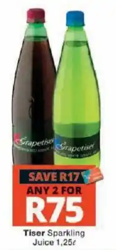 Checkers Tiser Sparkling Juice offer