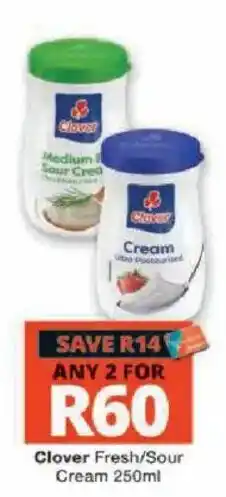 Checkers Clover Fresh/Sour Cream offer