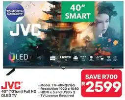 Pick n Pay JVC 40" (101cm) Full HD QLED TV offer