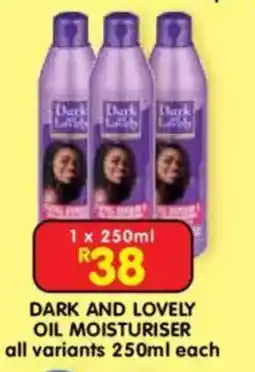 Shoprite Dark and Lovely Oil Moisturiser offer