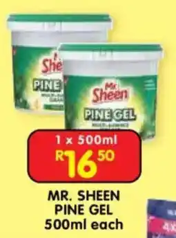Shoprite Mr. Sheen Pine Gel offer