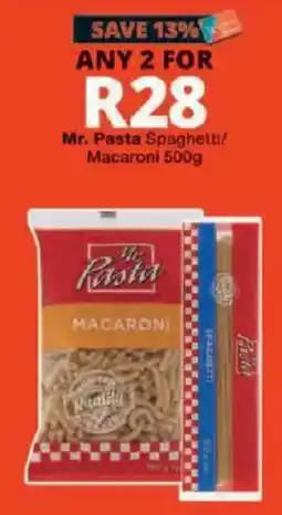 Checkers Mr. Pasta Macaroni offer