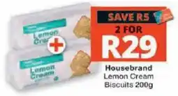 Checkers Housebrand Lemon Cream Biscuits offer