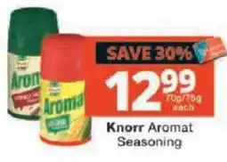 Checkers Knorr Aromat Seasoning offer