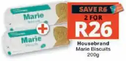 Checkers Housebrand Marie Biscuits offer