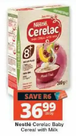 Checkers Nestlé Cerelac Baby Cereal with Milk offer