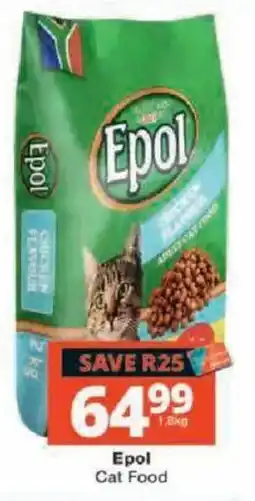 Checkers Epol Cat Food offer