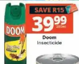 Checkers Doom Insecticide offer