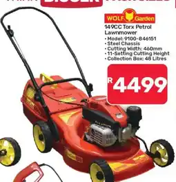 Pick n Pay WOLF Garden 149CC Torx Petrol Lawnmower offer