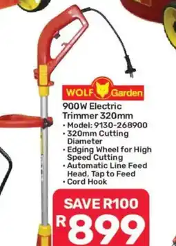 Pick n Pay WOLF Garden 900W Electric Trimmer 320mm offer