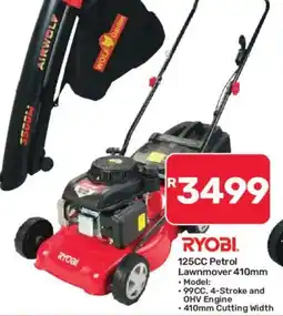 Pick n Pay Ryobi 125CC Petrol Lawnmover offer