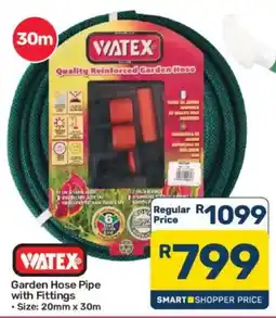 Pick n Pay WATEX Garden Hose Pipe with Fittings offer