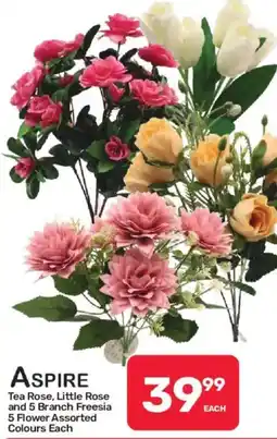 Pick n Pay ASPIRE Tea Rose, Little Rose and 5 Branch Freesia Assorted offer