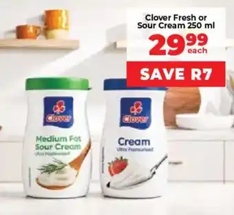 Clover Fresh or Sour Cream