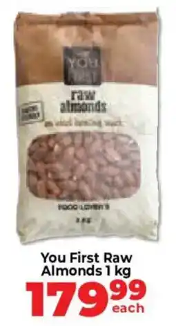 Food Lover's Market You First Raw Almonds offer