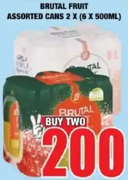Boxer BRUTAL FRUIT Assorted offer