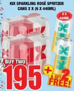Boxer KIX Sparkling Rosé Spritzer offer