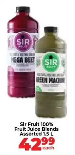 Food Lover's Market Sir Fruit 100% Fruit Juice Blends Assorted offer
