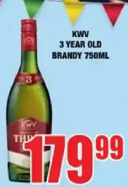 Boxer KWV 3 YEAR OLD BRANDY offer