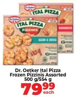 Food Lover's Market Dr. Oetker Ital Pizza Frozen Pizzinis Assorted offer