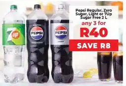 Food Lover's Market Pepsi Regular, Zero Sugar, Light or 7Up Sugar Free offer