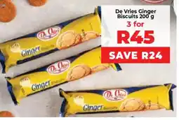 Food Lover's Market De Vries Ginger Biscuits offer